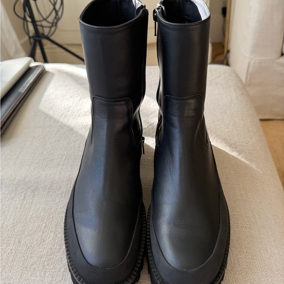 Anthropologie NWT Paloma Barcelo Combat Black Boot Day to evening elevate ❤️🌈 - Picture 11 of 12